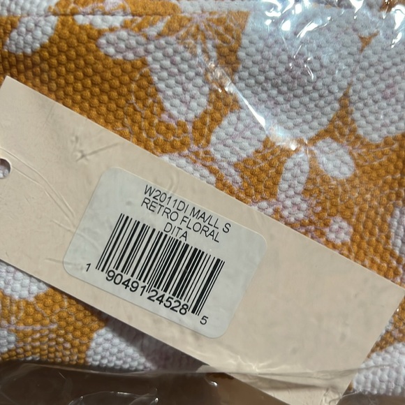 NWT Eberjey Mango Lilac Dita High Waisted Swim Bottom Size Small Reg. $118 - Picture 5 of 6